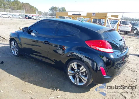 2017 Hyundai Veloster from USA, damaged, VIN KMHTC6AD1HU321280
